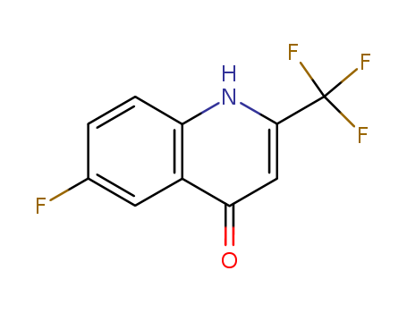 6-Fluoro-4-hydroxy-2-(trifluoromethyl)quinoline 31009-34-4