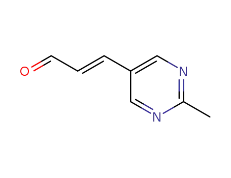 2-프로펜알, 3-(2-메틸-5-피리미디닐)-, (2E)-(9CI)