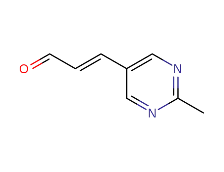 2-Propenal, 3-(2-methyl-5-pyrimidinyl)-, (2E)- (9CI)