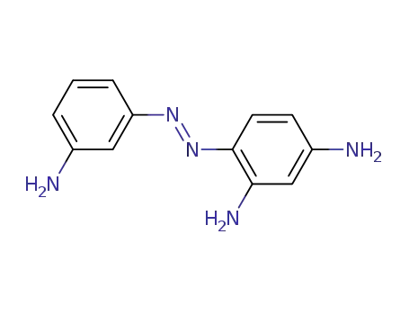Molecular Structure of 2437-46-9 (2,3',4-triaminoazobenzene)