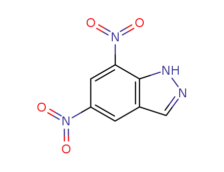 5,7-dinitro-5H-indazole