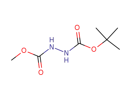 Molecular Structure of 24537-38-0 (1,2-Hydrazinedicarboxylicacid,1,1-dimethylethylmethylester(9CI))