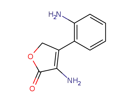 3-amino-4-(2-amino-phenyl)-5<i>H</i>-furan-2-one