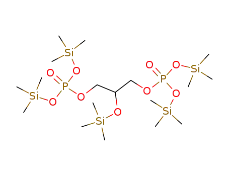 Molecular Structure of 31038-36-5 ([2-[(Trimethylsilyl)oxy]trimethylenebis(oxy)]bis[phosphonic acid bis(trimethylsilyl)] ester)