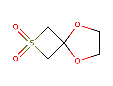 Molecular Structure of 31247-23-1 (5,8-Dioxa-2-thiaspiro[3.4]octane,2,2-dioxide)
