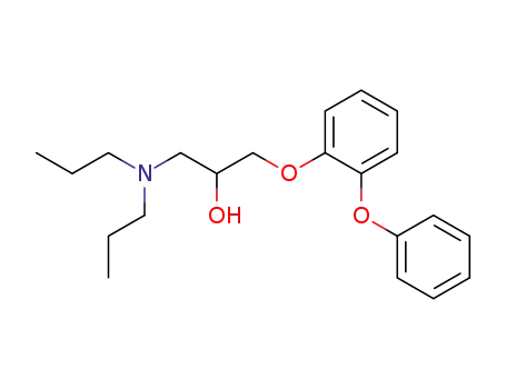 1-(ジプロピルアミノ)-3-(o-フェノキシフェノキシ)-2-プロパノール