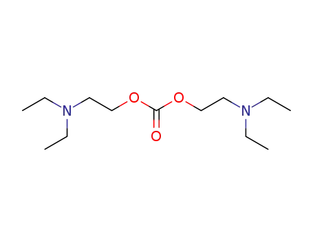 Molecular Structure of 100799-03-9 (carbonic acid bis-(2-diethylamino-ethyl ester))