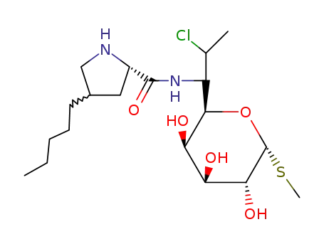 Molecular Structure of 31101-25-4 (Mirincamycin)