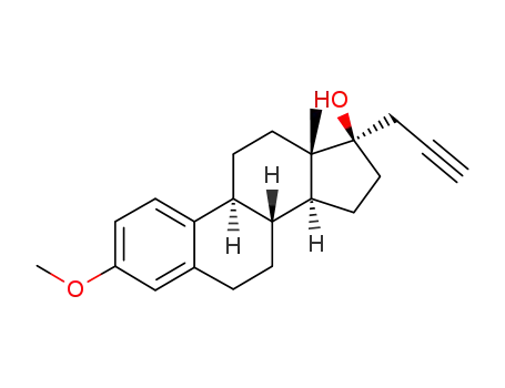 3-methoxy-13-methyl-17-prop-2-ynyl-7,8,9,11,12,14,15,16-octahydro-6H-cyclopenta[a]phenanthren-17-ol