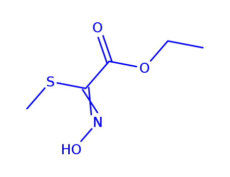 아세트산, (하이드록시이미노)(메틸티오)-, 에틸 에스테르, (2Z)-(9CI)