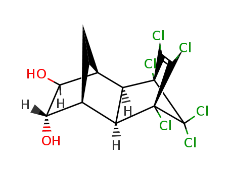Molecular Structure of 3106-29-4 (aldrin-transdiol)