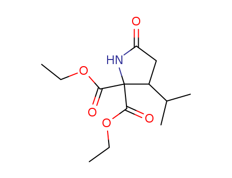 2,2-Pyrrolidinedicarboxylicacid, 3-(1-methylethyl)-5-oxo-, 2,2-diethyl ester cas  2445-91-2