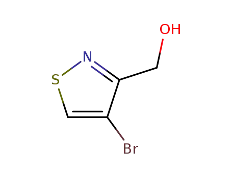 Molecular Structure of 24340-79-2 (4-Bromo-3-isothiazolemethanol)