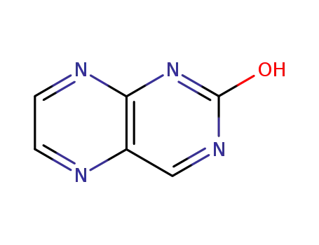 Molecular Structure of 2432-24-8 (2(1H)-Pteridinone (7CI,8CI,9CI))