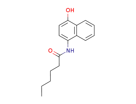 4-hexanamido-1-naphthalenol