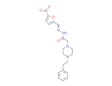 N'-[(5-Nitrofuran-2-yl)methylene]-4-phenethyl-1-piperazineacetic acid hydrazide