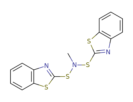 2-Benzothiazolesulfenamide,N-(2-benzothiazolylthio)-N-methyl- cas  24345-92-4