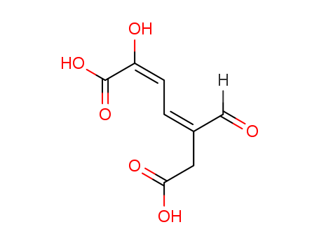 2,4-Heptadienedioicacid, 5-formyl-2-hydroxy- cas  2461-62-3