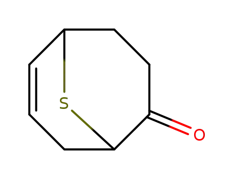 Molecular Structure of 24173-42-0 (9-Thiabicyclo[3.3.1]non-6-en-2-one)