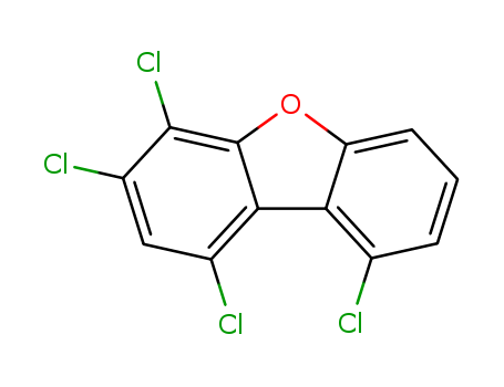 Dibenzofuran,1,3,4,9-tetrachloro-