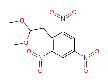 1-(2,2-dimethoxy)ethyl-2,4,6-trinitrobenzene