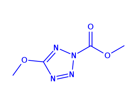 2H-TETRAZOLE-2-CARBOXYLIC ACID 5-METHOXY-,METHYL ESTER