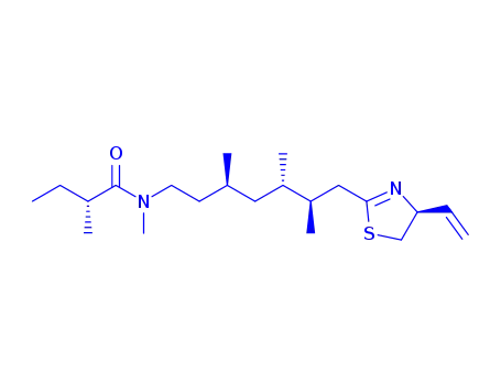 (R)-N,2-dimethyl-N-((3S,5S,6R)-3,5,6-trimethyl-7-((S)-4-vinyl-4,5-dihydrothiazol-2-yl)heptyl)butanamide
