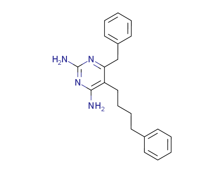 2,4-Pyrimidinediamine,5-(4-phenylbutyl)-6-(phenylmethyl)- cas  2440-80-4