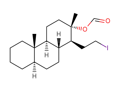 16-iodo-D-nor-16,17-seco-5α-androstan-13α-yl formate