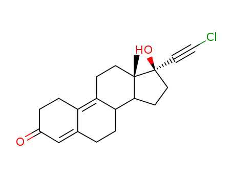 Molecular Structure of 3124-93-4 (Ethynerone)