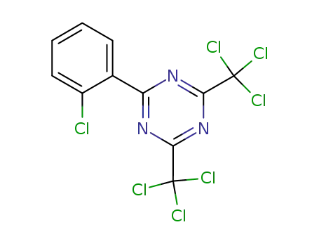 2-(2-chlorophenyl)-4,6-bis(trichloromethyl)-1,3,5-triazine