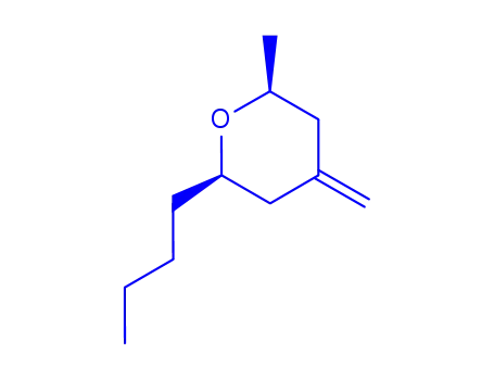 2H-Pyran, 2-butyltetrahydro-6-methyl-4-methylene-