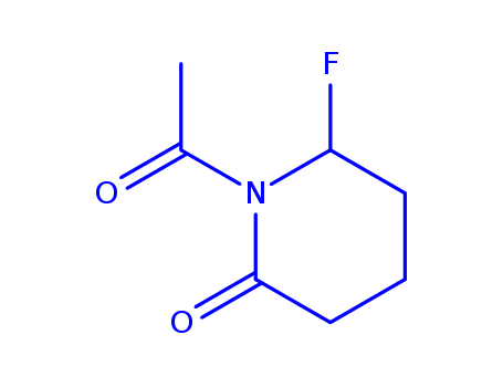 2-Piperidinone, 1-acetyl-6-fluoro- (9CI)