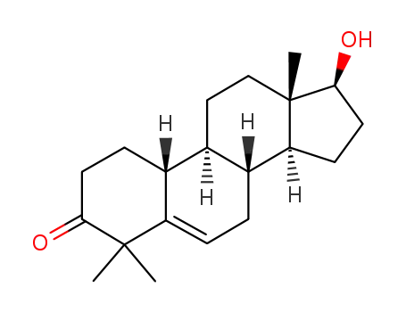 Molecular Structure of 31025-33-9 ((4R,17beta)-17-hydroxy-10-methyl-4,9-cyclo-9,10-secoandrost-5-en-1-one)