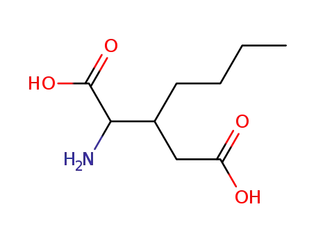 Molecular Structure of 2446-01-7 (3-butylglutamic acid)