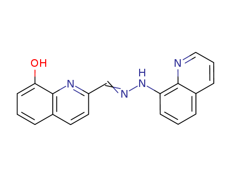 8-Hydroxy-2-quinolinecarboxaldehyde 8-quinolylhydrazone