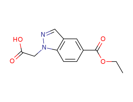 1-CarboxyMethyl-5-ethoxycarbonylindazole