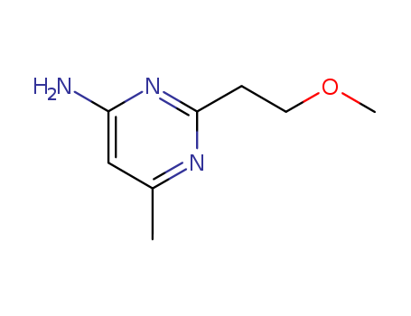 2-(2-Methoxy-ethyl)-6-methyl-pyrimidin-4-ylamine
