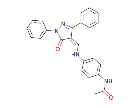 4′-[[(1,3-ジフェニル-5-オキソ-2-ピラゾリン-4-イリデン)メチル]アミノ]アセトアニリド
