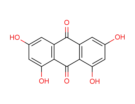 Molecular Structure of 52940-12-2 (1,3,6,8-tetrahydroxyanthracene-9,10-dione)