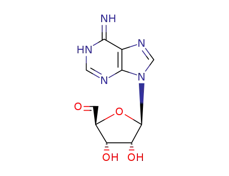 Molecular Structure of 3110-98-3 (adenosine-5'-carboxaldehyde)