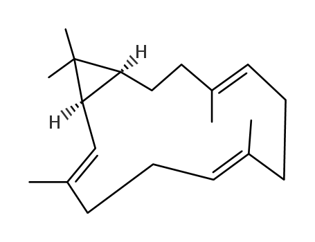 Molecular Structure of 24286-51-9 (Casbene)