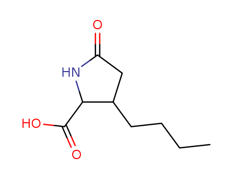 3-butyl-5-oxo-pyrrolidine-2-carboxylic acid