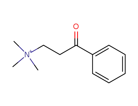 Molecular Structure of 24472-88-6 ((2-benzoylethyl)trimethylammonium)