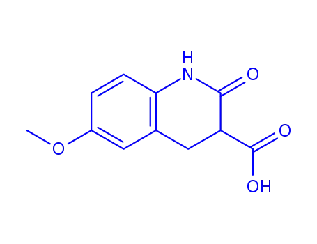 6-METHOXY-2-OXO-1,2,3,4-TETRAHYDROQUINOLINE-3-CARBOXYLIC ACID