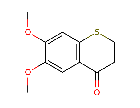 2,3-Dihydro-6,7-dimethoxy-4H-1-benzothiopyran-4-on