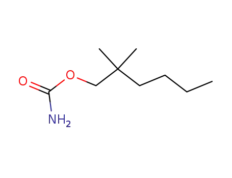 Molecular Structure of 3124-40-1 (Carbamic acid 2,2-dimethylhexyl ester)