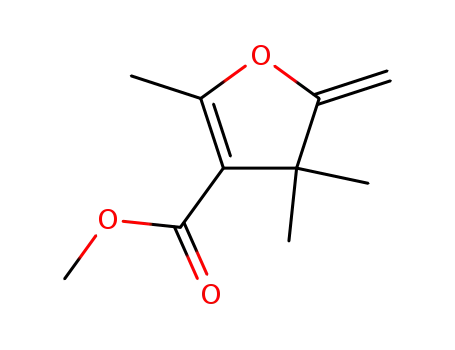 methyl 2,4,4-trimethyl-5-methylene-4,5-dihydro-3-furoate