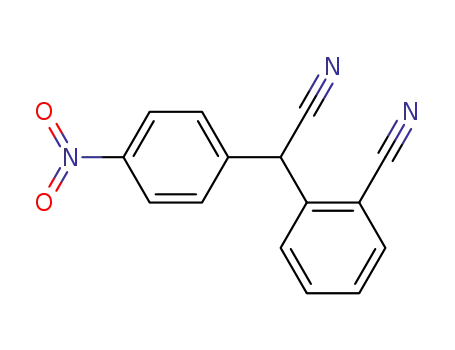 Molecular Structure of 31309-64-5 (2-[cyano(4-nitrophenyl)methyl]benzonitrile)