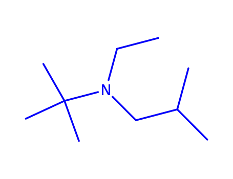 Molecular Structure of 244191-68-2 (N-TERT-BUTYL-N-ETHYLISOBUTYLAMINE, 98)